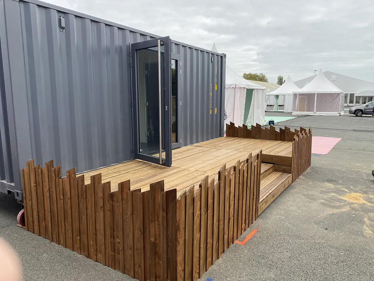 container 12
